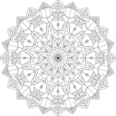 Mandala Lace Pattern, Oriental