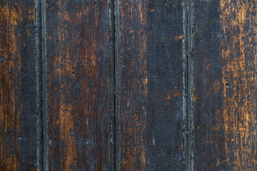 Piece of old shabby used wooden board as background