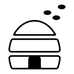 Bienen & Honig Icon - Bienennest