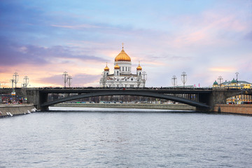 Россия. Москва. Храм Христа Спасителя.