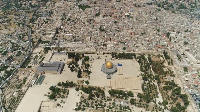 Aerial view of the Old City