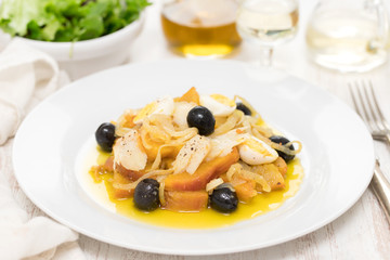 typical portuguese dish bacalhau Gomes de Sa