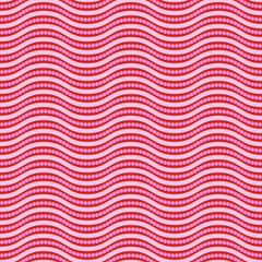 Seamless vector ornament. Modern background. Geometric modern pink pattern