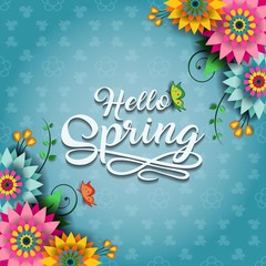 Happy Spring Butterfly B