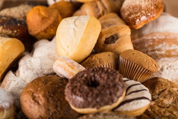 Assorted Breads and Pastries