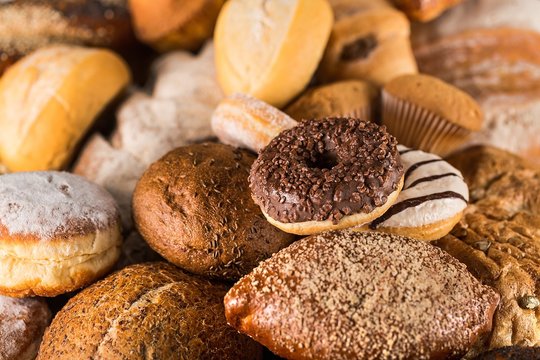 Assorted Breads And Pastries