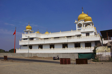 Side view, Gurudwara Guru Singh Sahib, Dehu Road, Pune