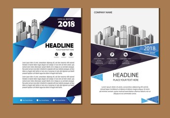 Vector flyer, corporate business, flyer, brochure design, annual report and cover presentation with simple modern design template. EPS 10