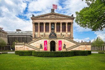 Old National Gallery in Berlin, Germany