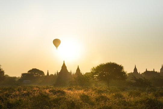 morning in Bagan Myanmar
