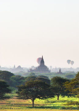 morning in Bagan Myanmar