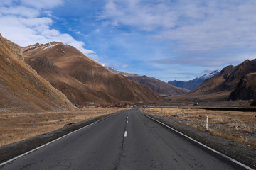 The Georgian Military Road. Georgia, Caucasus