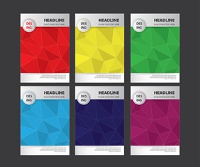 Vector flyer, corporate business, flyer, brochure design, annual report and cover presentation with simple modern design template. EPS 10