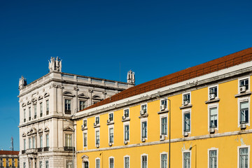 Fototapeta na wymiar Commerce Square Terreiro do Paco in Lisbon, Portugal, Europe