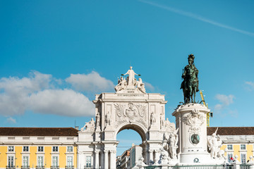 Commerce Square Terreiro do Paco in Lisbon, Portugal, Europe