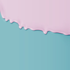 Realistic paint on different coloured background, vector illustration