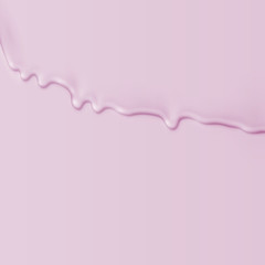 Realistic paint on different coloured background, vector illustration