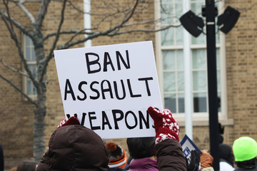Ban Assault Weapons sign