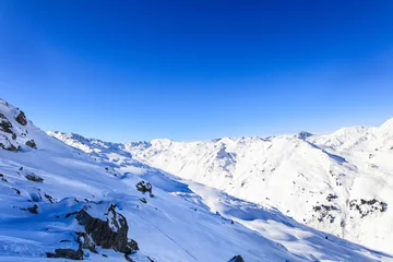 Fotobehang snowcapped mountains © Videografic