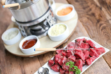 fondue bourguignonne et caquelon 6