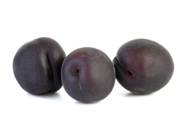 Fresh plums