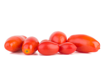 Red oval tomatoes