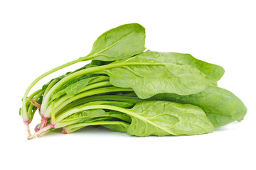 Bunch of green spinach