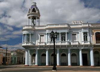 Obraz premium Ferrer Palace, Old town, Cienfuegos, Cuba