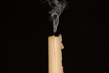 extinguished candle