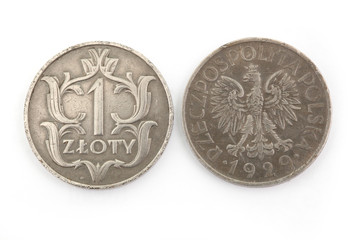 Naklejka premium 1 zloty 1929