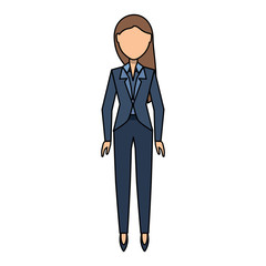 avatar businesswoman icon