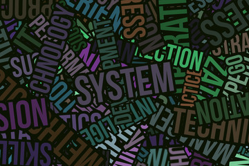System, for texture or background.