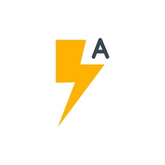 auto lightning camera flat vector icon. Modern simple isolated sign. Pixel perfect vector  illustration for logo, website, mobile app and other designs