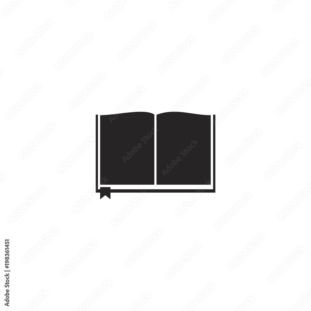 Canvas Prints book icon. sign design