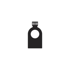 bottle icon. sign design