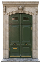 entrance classical doors