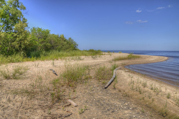 Zippel Bay State Park on Lake of the Woods, Minnesota