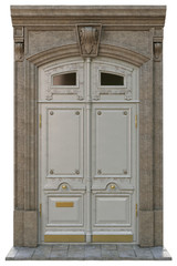 entrance classical doors