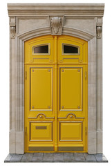 Obraz premium entrance classical doors