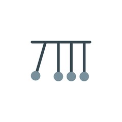pendulum flat vector icon. Modern simple isolated sign. Pixel perfect vector  illustration for logo, website, mobile app and other designs