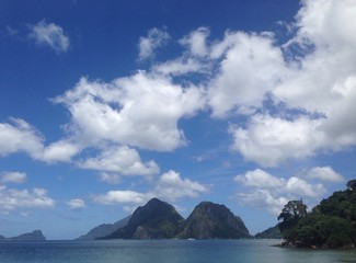 panoramic view of Boracay, Philippines 