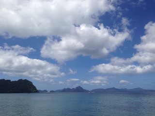 Obraz premium panoramic view of Boracay, Philippines 