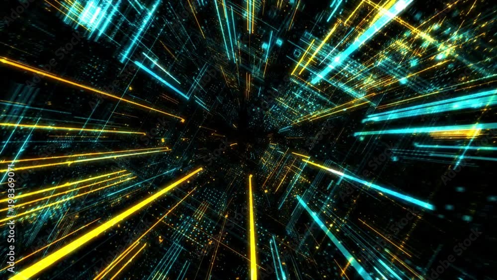 Poster data transfer and future technology, cyber security concept background, abstract hi speed digital in