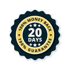 20 Days Money Back illustration