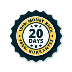 20 Days Money Back illustration