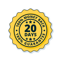20 Days Money Back illustration