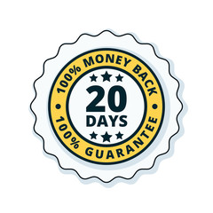 20 Days Money Back illustration