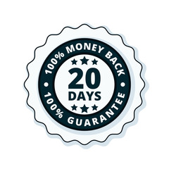 20 Days Money Back illustration
