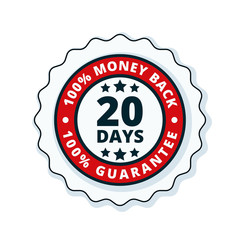 20 Days Money Back illustration