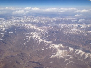 Mountains from above 